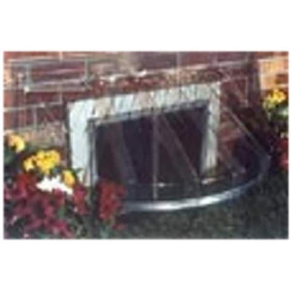 Maccourt Maccourt Products W4418 44.25 x 20 x 18.5 in. Circular Circular Window Cover 507798 - main